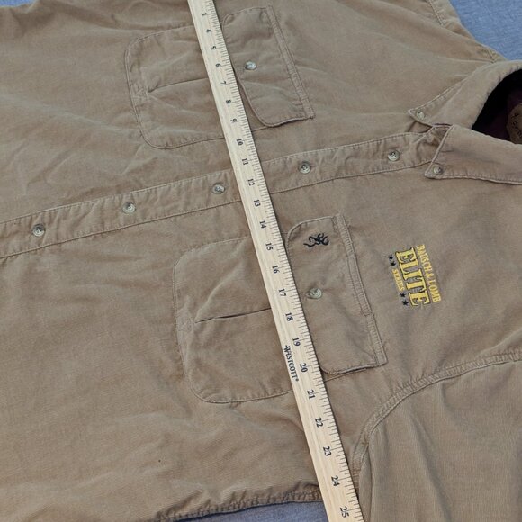 Browning Corduroy Long Sleeved Shirt - Elite Series - Size L - Picture 13 of 13